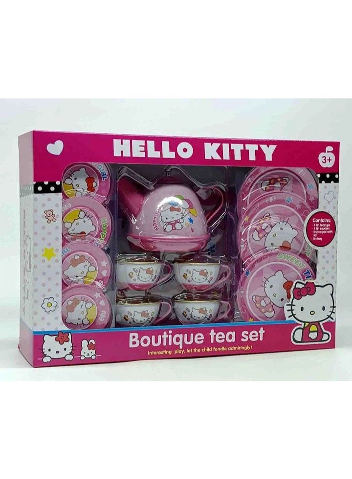 هالو كيتي طقم الشاي معدن/3+ - Image 2